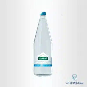 Acqua Lievemente Frizzante Levissima 1 Litro Bottiglia in Vetro