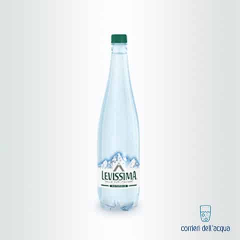 Acqua Naturale Levissima 1 Litro bottiglia in Plastica Eco 1