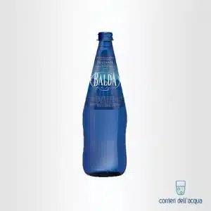 Acqua Frizzante Balda 075 Litro Bottiglia di Vetro Blu