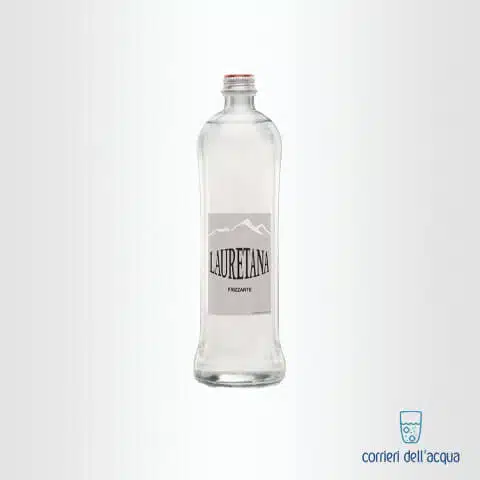 Acqua Frizzante Lauretana 075 Litri Bottiglia di Vetro
