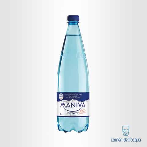 Acqua Frizzante Maniva Prestige 1 Litro Bottiglia di Plastica PET