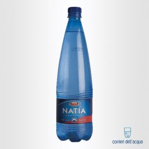 Acqua Frizzante Natía 1 Litro Bottiglia di Plastica PET
