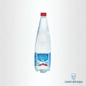Acqua Frizzante Santa Croce Horeca 1 Litro Bottiglia di Plastica PET