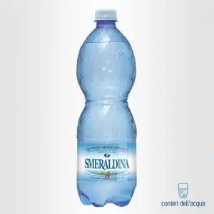 Acqua Frizzante Smeraldina 1 Litro Bottiglia di Plastica PET
