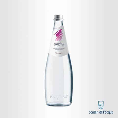 Acqua Frizzante Surgiva 075 Litri Bottiglia di Vetro