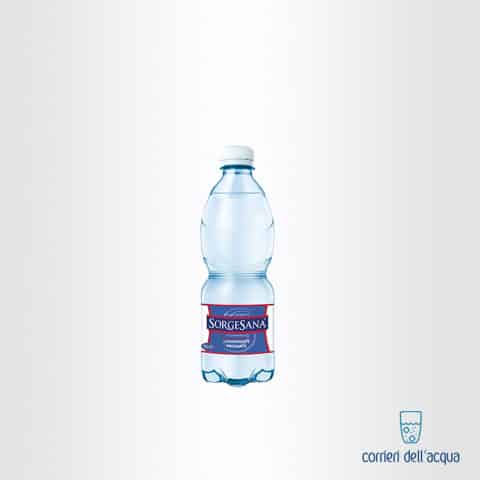 Acqua Leggermente Frizzante Sorgesana 05 Litro Bottiglia di Plastica PET