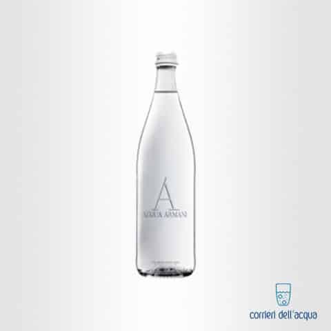 Acqua Naturale Armani 075 Litri Bottiglia di Vetro
