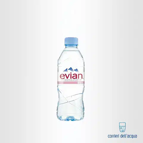 Acqua Naturale Evian 050 Litri Bottiglia di Plastica PET