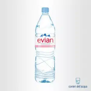 Acqua Naturale Evian 15 Litri Bottiglia di Plastica PET