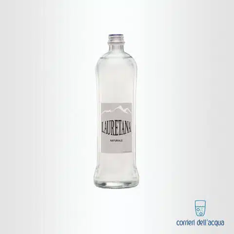 Acqua Naturale Lauretana 075 Litri Bottiglia di Vetro