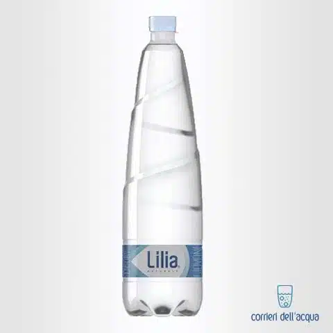 Acqua Naturale Lilia 1 Litro Bottiglia di Plastica PET