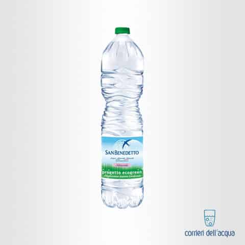Acqua Naturale San Benedetto Ecogreen 15 Litri Bottiglia di Plastica