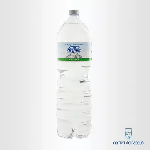 Acqua Naturale Santo Stefano 2 Litri Bottiglia di Plastica PET
